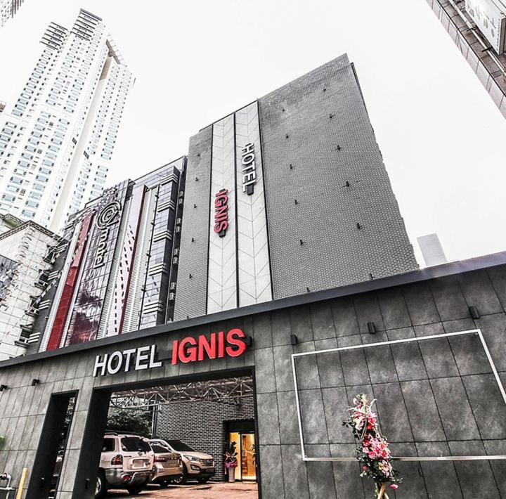 Hotel Ignis Oncheonjang Пусан Экстерьер фото